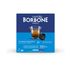 Caffe Borbone Crema Classica συμβατές κάψουλες Dolce Gusto