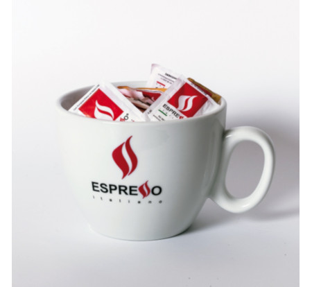 Espresso Italiano - πορσελάνινη Θήκη για ζάχαρη