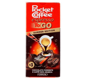 POCKET COFFEE TO GO  SUMMER  EDITION  FERRERO  ESPRESSO  3 τεμ.