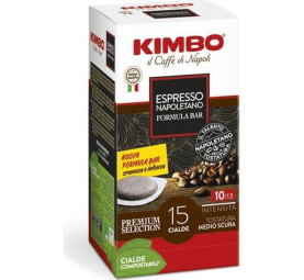 Kimbo - Espresso Napoletano,Formula BAR e.s.e pod, 15x coffee pods Kimbo - Espresso Napoletano,Formula BAR e.s.e pod, 15x coffee pods