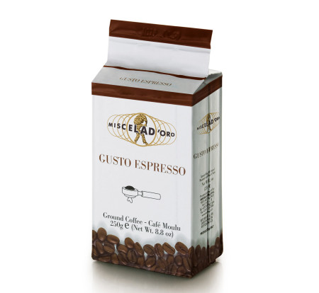 Miscela D'oro  GUSTO ESPRESSO 250 g. Macinato >Ground>Αλεσμένος