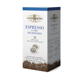 MISCELA D'ORO ESPRESSO IN CIALDA 7g. DECAFFEINATO 