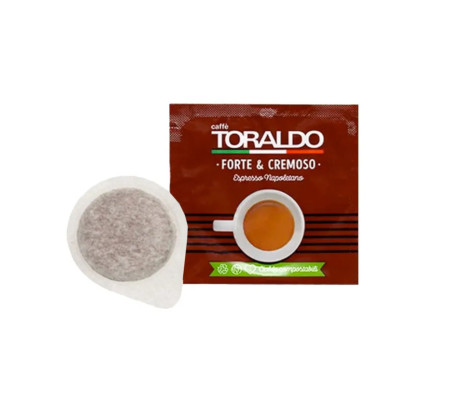 Toraldo - Forte e cremoso, e.s.e pod, 50x χάρτινες ταμπλέτες καφέ