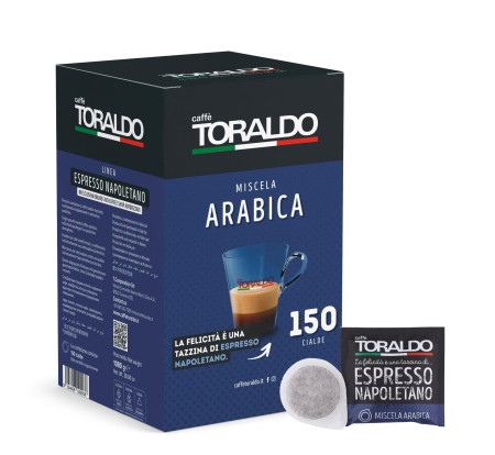 TORALDO ARABICA  Χάρτινες ταμπλέτες | cialda  7,2gr.