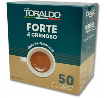 TORALDO CAPSULES ΣΥΜΒΑΤΕΣ ΜΕ ΜΗΧΑΝΕΣ   DOLCE GUSTO 50 τεμ. TORALDO CAPSULES ΣΥΜΒΑΤΕΣ ΜΕ ΜΗΧΑΝΕΣ   DOLCE GUSTO 50 τεμ.