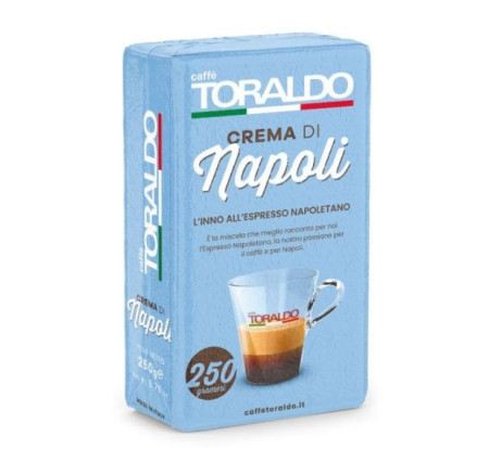 TORALDO  Espresso Macinato | Grema di Napoli 250gr.