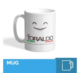 TORALDO ΚΟΥΠΑ ΚΑΦΕ  Mug Happy