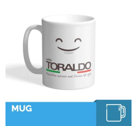 TORALDO ΚΟΥΠΑ ΚΑΦΕ  Mug Happy